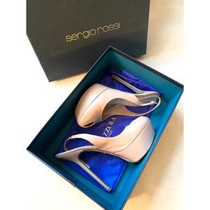 SERGIO ROSSI Platform Slingbacks